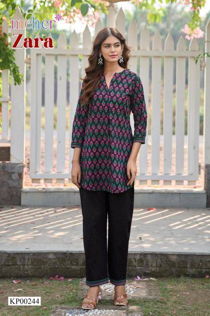 Meher zara coord set Bulk Kurti seller in kolkata